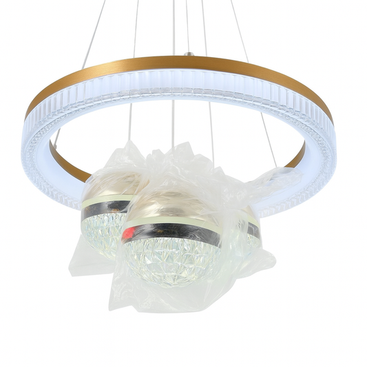 KristalliHalo LED-riippuvalaisin