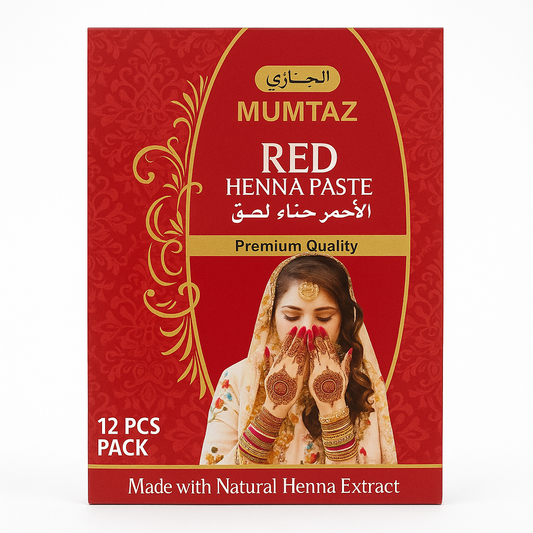 Mumtaz Red Henna Past
