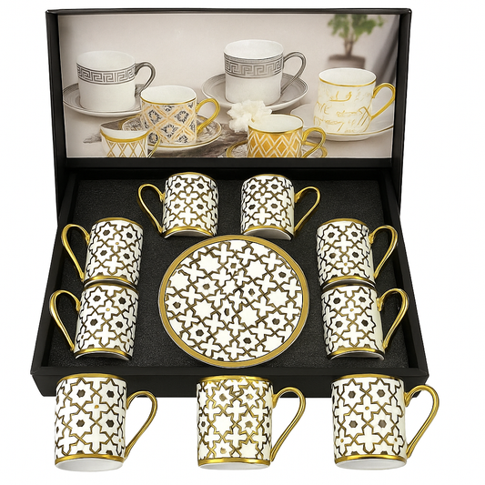 Oriental Gold Coffee Set