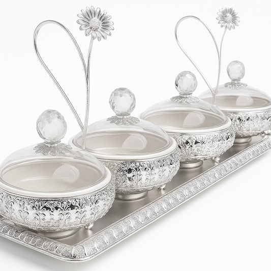 Silver Serving Set